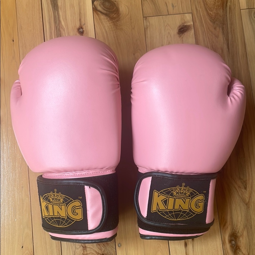 King Pink Boxing Gloves